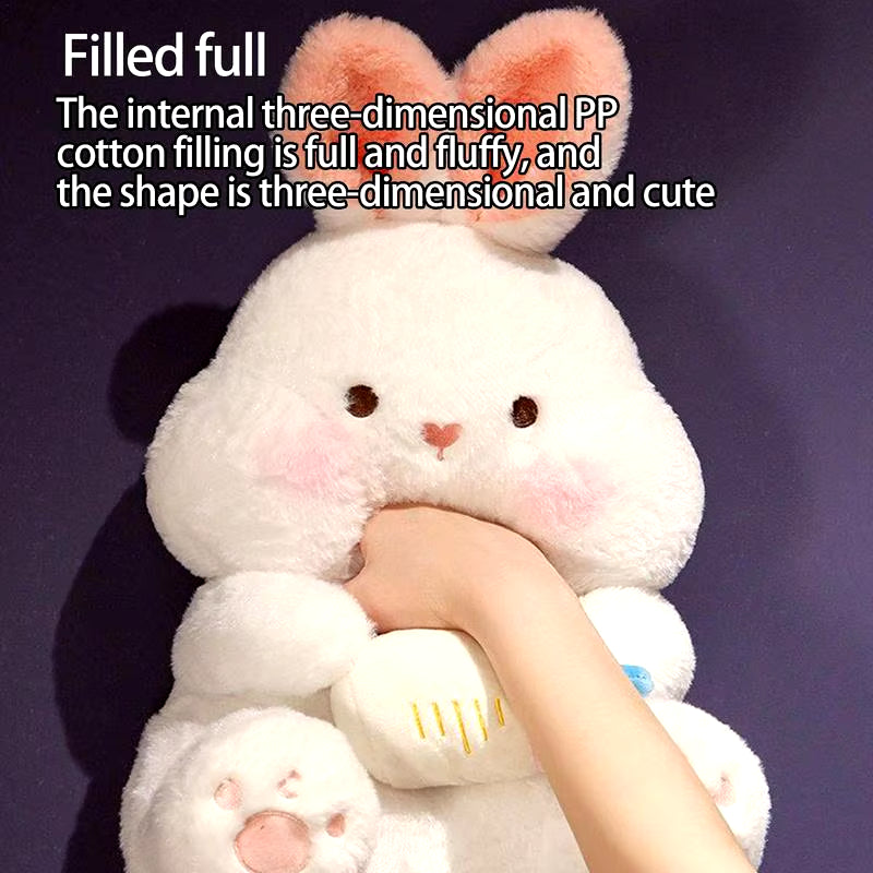 Cute Stuffed Rabbit Plush Toy - Soft Bunny Pillow Doll for Kids | Creative Gifts for Children & Babies